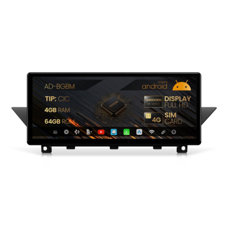 Navigații BMW X1 E84 2009-2015 - Navigatie Android BMW X1 E84 4GB | Hub64.ro