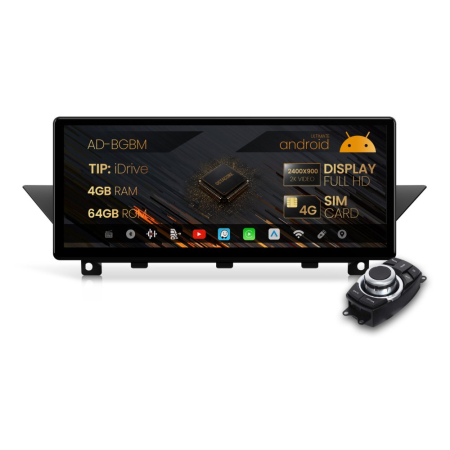 Navigații BMW X1 E84 2009-2015 - Navigatie Android BMW X1 E84 4GB | Hub64.ro