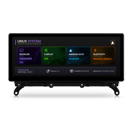 Navigații auto dedicate - Linux CarPlay BMW X3 G01 / X4 G02 (2018-2020) Varianta EVO | Hub64.ro