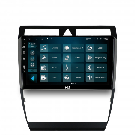 Navigatie Android 13 Audi A6 8+128GB | Hub64.ro [2]