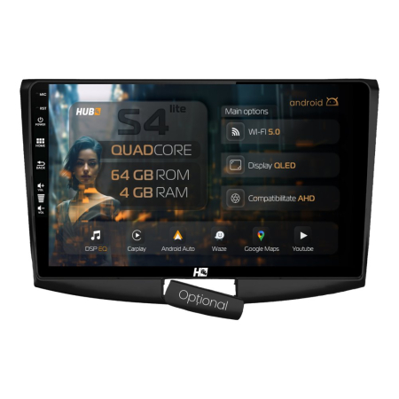 Navigații Volkswagen Passat B6 2005-2010 - Navigatie Android QLED VW Passat | Hub64.ro