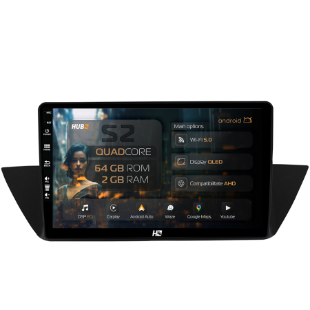 X1 E84 2009-2015 - Carplay Android 13 BMW X1 2GB | Hub64.ro