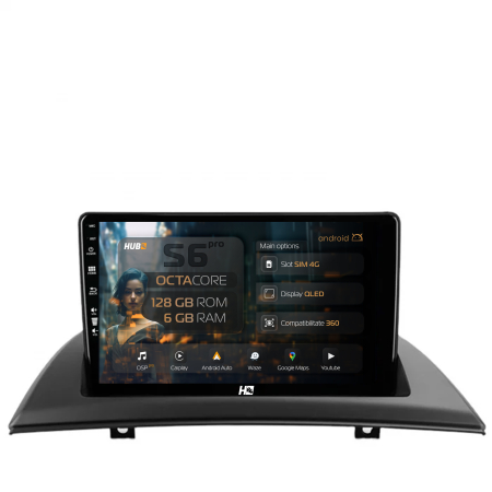 X3 E83 2003-2010 - Navigatie Android BMW X3 E83 4G 6GB | Hub64.ro