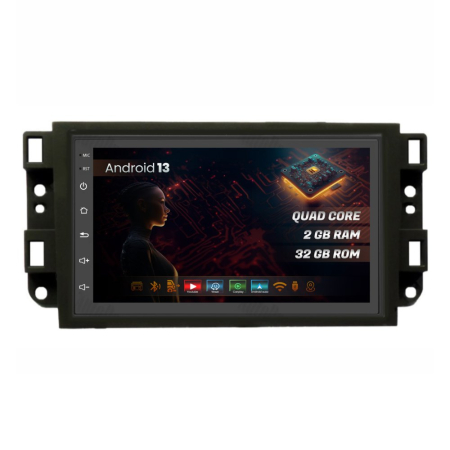 Navigații Chevrolet Epica 2006-2011 - Navigatie Android Chevrolet Aveo / Captiva / Epica (2006-2011) 2GB | Hub64.ro