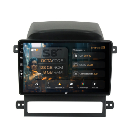 Captiva 2006-2011 - Navigatie Android 13 Chevrolet Captiva (2006-2011) 8GB | Hub64.ro