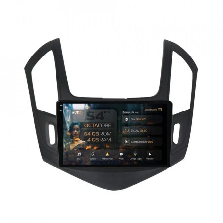 Cruze 2013-2015 - Navigatie Android 13 Chevrolet Cruze (2013-2015) QLED | Hub64.ro
