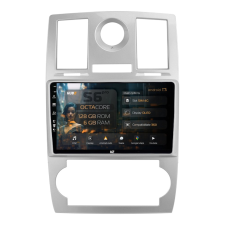 Navigații Chrysler 300C 2004-2010 - Navigatie Android Chrysler 300C 4G 6GB | Hub64.ro