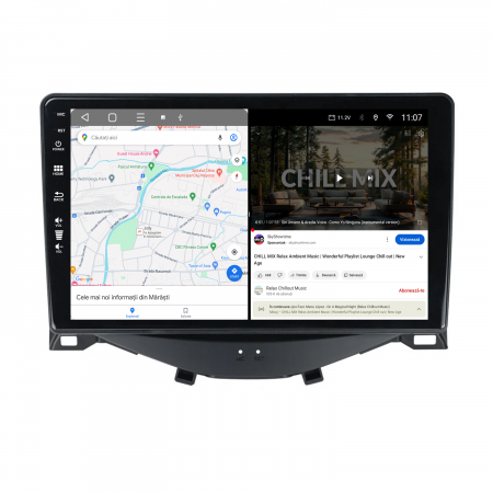 Navigatie QLED Android Citroen C1 / Peugeot 108 / Toyota AYGO (2014-2022) 4GB | Hub64.ro [7]