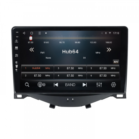 Navigatie QLED Android Citroen C1 / Peugeot 108 / Toyota AYGO (2014-2022) 4GB | Hub64.ro [6]