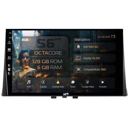 Navigații auto dedicate - Navigatie Citroen Berlingo 2018-2024 6GB | Hub64.ro