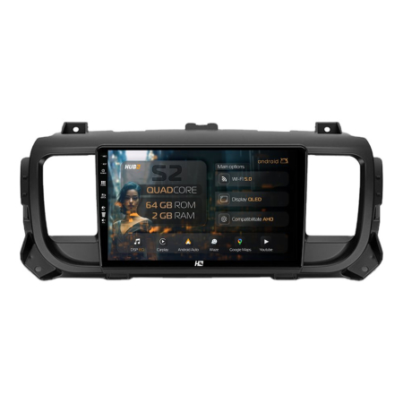 Navigații Peugeot Expert (2017-2021) - Navigatie Android Citroen Jumpy / Peugeot Expert (2017-2021) 2GB | Hub64.ro