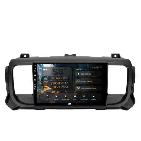 Expert (2017-2021) - Navigatie Android Citroen Jumpy / Peugeot Expert (2017-2021) 8GB | Hub64.ro