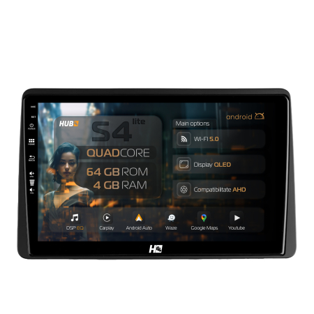 Duster 2018 - >> - Navigatie QLED Dacia Duster 2018+ 4GB | Hub64.ro