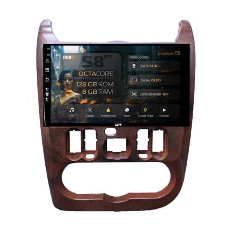 Navigații auto dedicate - Navigatie Dacia Logan 2008-2013 8GB | Hub64.ro