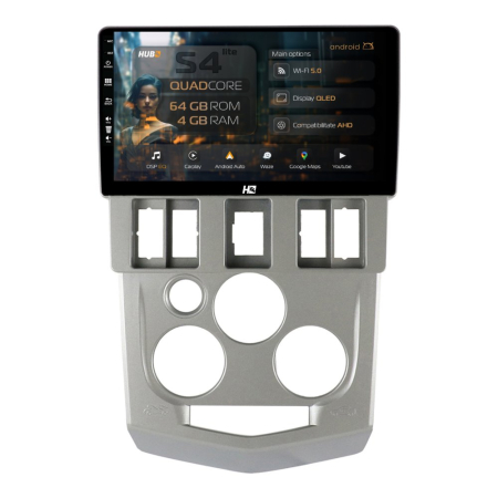 Navigații Dacia Logan PH1 2004-2008 - Navigatie Android Dacia Logan PH1 QLED | Hub64.ro