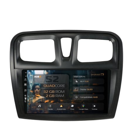 Sandero 2012-2020 - Navigatie Ford, Android, 9Inch | PRO9002+AD-BGRKIT143