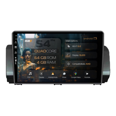 Navigații Dacia Logan 2021 - >> - Navigatie Android Dacia 10.1" QLED | Hub64.ro