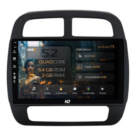 Navigații Dacia Spring 2021->> - Navigatie Dacia Spring 2021-Prezent 2GB PRO | Hub64.ro