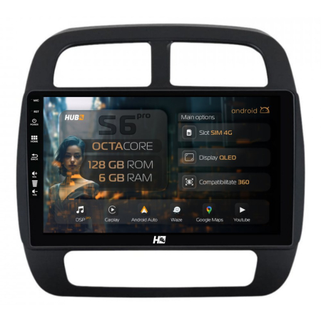 Navigații Dacia Spring 2021->> - Navigatie Dacia Spring 2021-Prezent 6GB 4G 6GB | Hub64.ro
