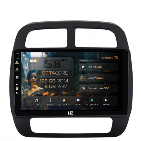 Spring 2021->> - Navigatie Fiat 500 2007-2014 8GB Slot 4G | Hub64.ro