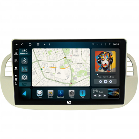 Navigatie Fiat 500 2007-2014 4GB 4G | Hub64.ro [1]