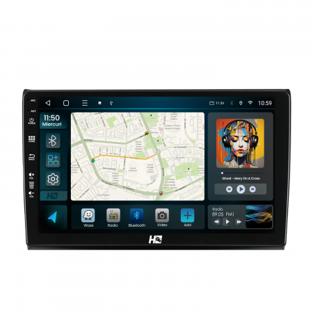 Navigatie Android 13 Fiat Bravo Autodrop QLED | Hub64.ro [1]