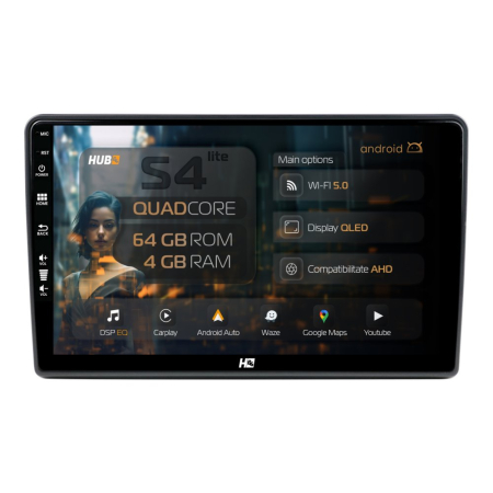 Navigații Peugeot Boxer (2004 ->>) - Navigatie Android Ducato, Boxer, Jumper 4GB | Hub64.ro