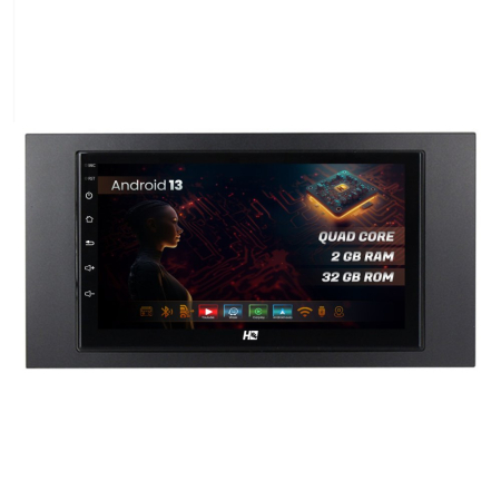 Navigații Ford Focus MK2 2004-2011 - Navigatie Android Ford 2DIN | Hub64.ro