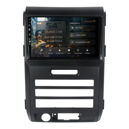 Navigații Ford F150 2008-2014 - Navigatie Android Ford F150 QLED | Hub64.ro