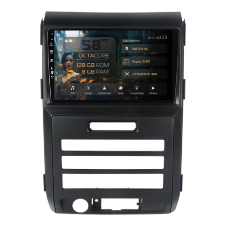 Navigații Ford F150 2008-2014 - Navigatie Android Ford F150 8GB | Hub64.ro