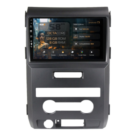 Navigații Ford F150 2008-2014 - Navigatie Android Ford F150 8+128GB | Hub64.ro