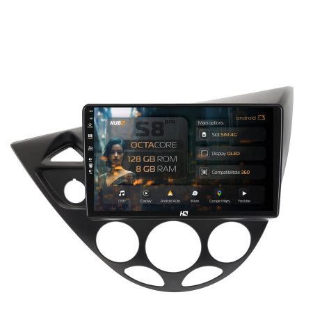 Focus MK1 1999-2004 - Navigatie Android 13 Ford Focus 1 8GB | Hub64.ro