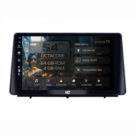 Focus MK4 2019 - >> - Navigatie Android Ford Focus MK4 4G 4GB | Hub64.ro