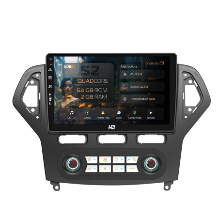 Mondeo 2007-2010 - Navigatie Carplay Jeep Grand Cherokee 2gb | Hub64.ro