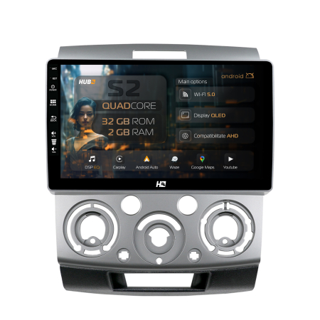 Mazda BT-50 - Navigatie Carplay Jeep Compass 2009+ 2GB | Hub64.ro