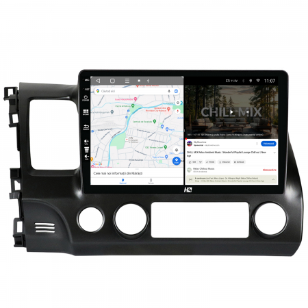 Navigatie Android 13 Honda Civic QLED | Hub64.ro [5]