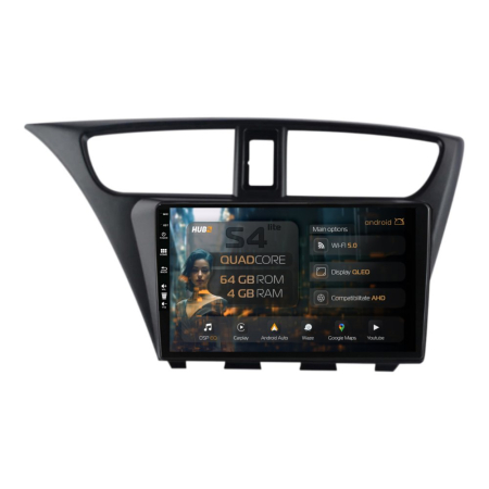 Navigații Honda Civic Hatchback 2012-2015 - Navigatie Android Honda Civic Hatchback (2012-2015) 4GB | Hub64.ro