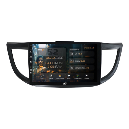 Navigații Honda CR-V 2012-2018 - Navigatie Android Honda CR-V (2012-2018) 2GB | Hub64.ro