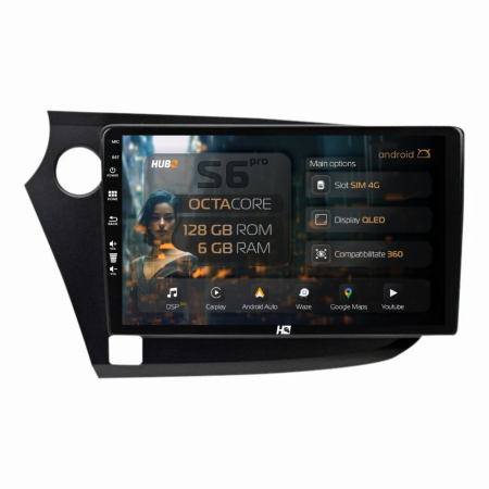 Navigații Honda Insight 2009-2014 - Navigatie Android Honda Insight (2009-2014) 6GB | Hub64.ro
