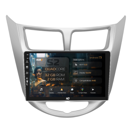 Accent 2010-2016 - Navigatie Hyundai Accent (2011-2016) 2GB | Hub64.ro