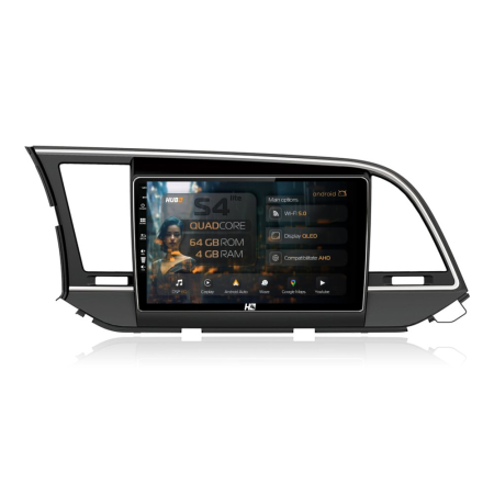 Navigații Hyundai Elantra 2015-2018 - Navigatie Android Hyundai Elantra QLED | Hub64.ro