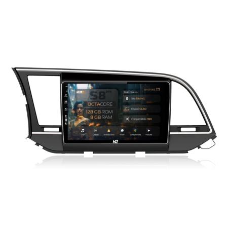Navigații Hyundai Elantra 2015-2018 - Navigatie Android Hyundai Elantra 8GB | Hub64.ro