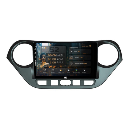 Navigații Hyundai I10 2013-2019 - Carplay Android Hyundai I10 2013-2019 2GB | Hub64.ro