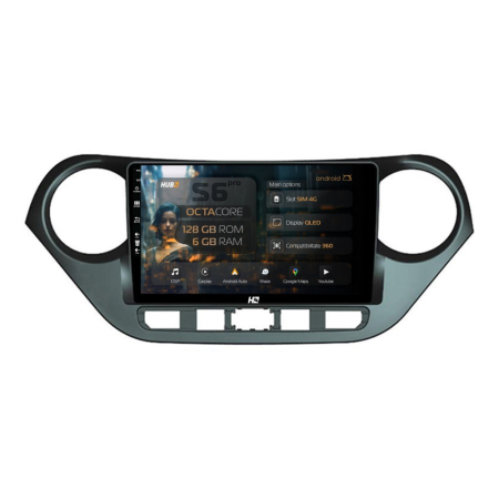 Navigații Hyundai I10 2013-2019 - Navigatie 4G 6GB Hyundai I10 2013-2019 6GB | Hub64.ro