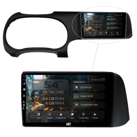 I10 2020 - >> - Carplay Android 4G Hyundai I10 2020+ 4GB | Hub64.ro