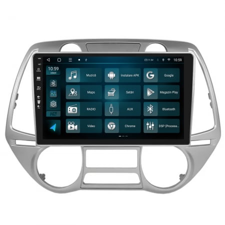 Navigatie QLED Hyundai I20 2008-2012 4GB | Hub64.ro [2]