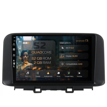Kona 2018 - >> - Navigatie Carplay Hyundai Kona (2018+) 2GB | Hub64.ro
