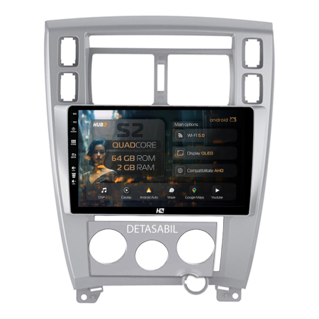 Navigații Hyundai Tucson I 2004-2010 - Carplay Android Hyundai Tucson 2GB | Hub64.ro