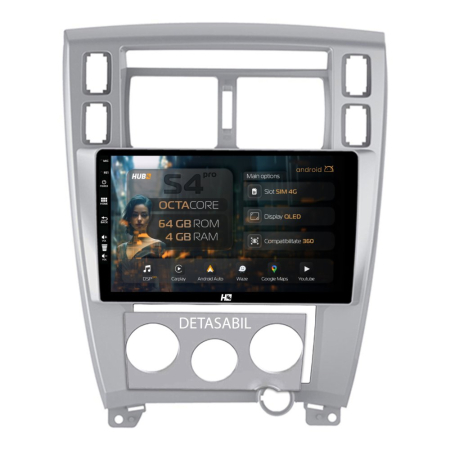 Navigații Hyundai Tucson I 2004-2010 - Navigatie Android Hyundai Tucson QLED | Hub64.ro