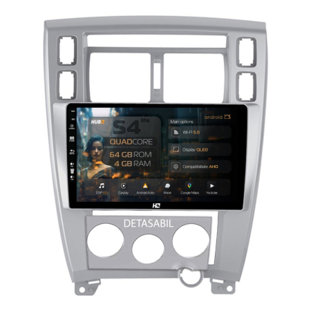 Navigații Hyundai Tucson I 2004-2010 - Navigatie Android Hyundai Tucson QLED | Hub64.ro